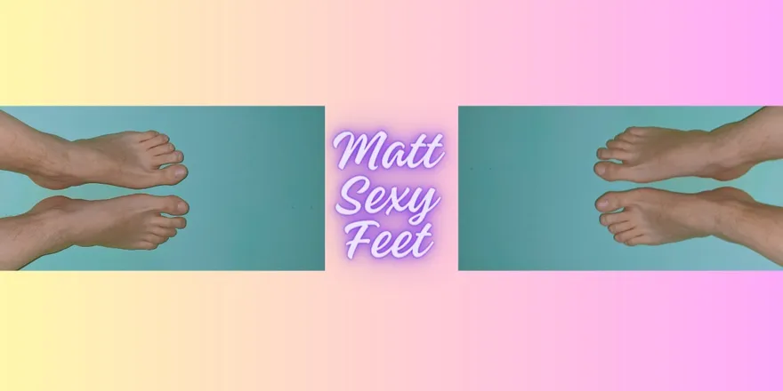 OnlyFans cuenta mattsexyfeet header 2
