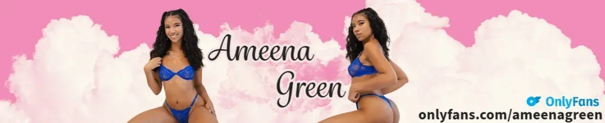 OnlyFans cuenta ameenagreen header 2