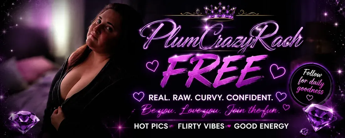 OnlyFans account  plumcrazyrach header 2