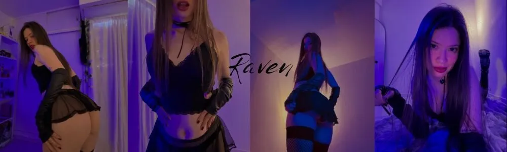 OnlyFans cuenta theravengoddess header 2