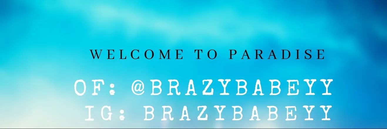 OnlyFans cuenta brazybabeyy header 2