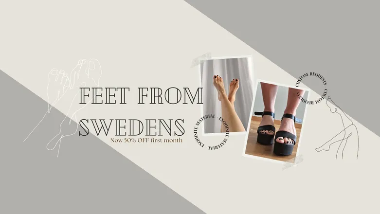 OnlyFans cuenta feetfromswedens header 2