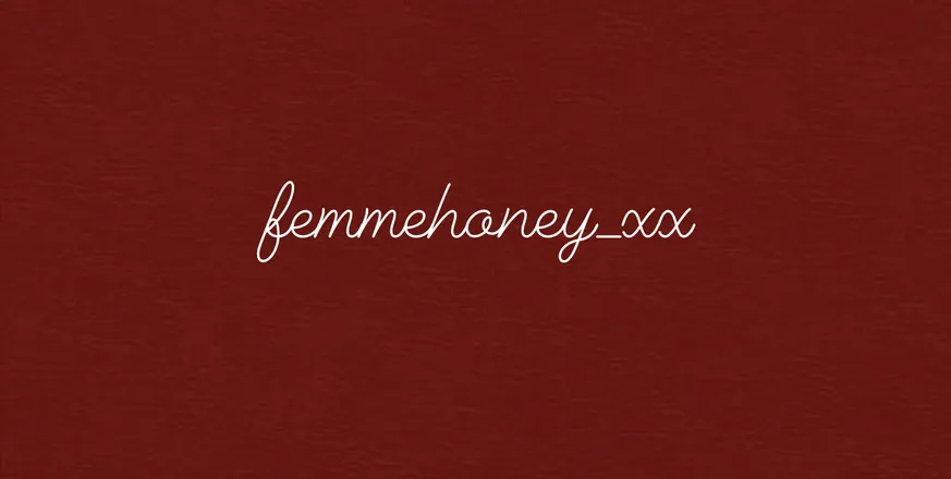 OnlyFans cuenta femmehoney_xx header 2