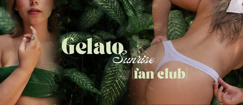 OnlyFans account  gelatosunrisefree header 2