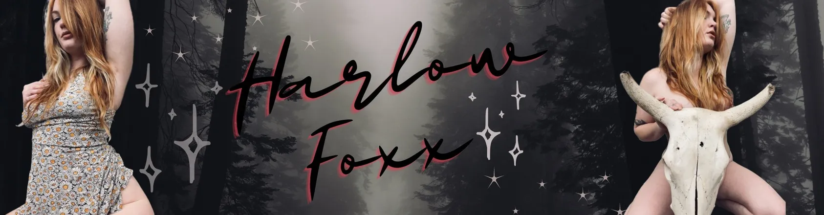 OnlyFans cuenta harlowfoxx header 2
