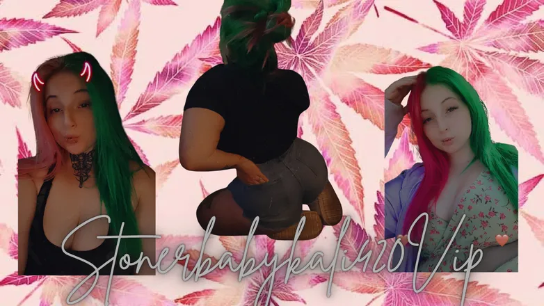OnlyFans account  stonerbabykali420vip header 2