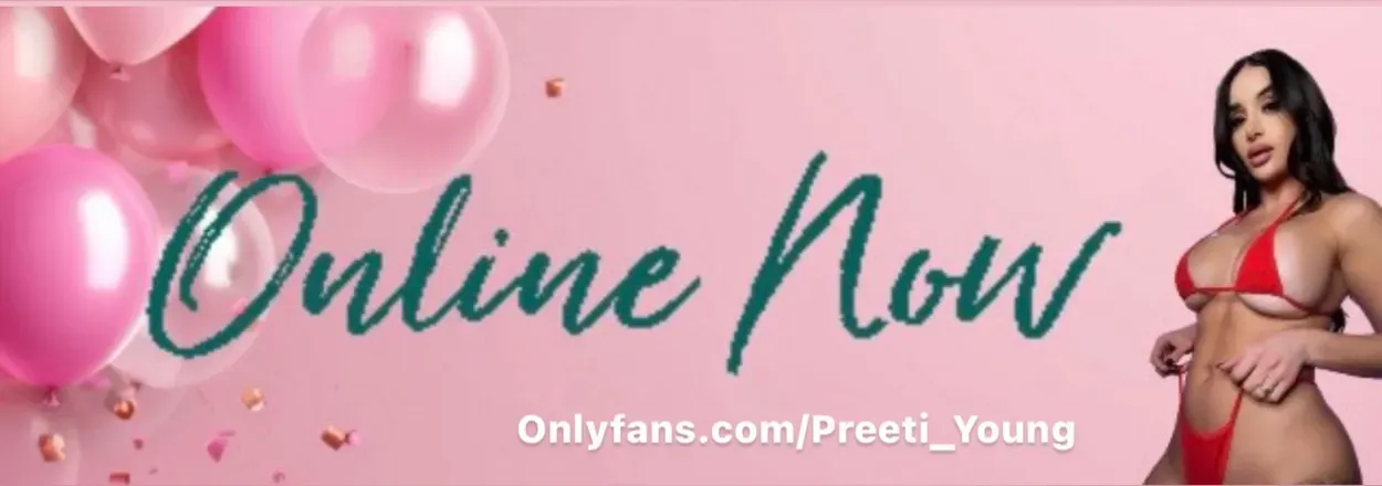 OnlyFans cuenta preeti_young header 2