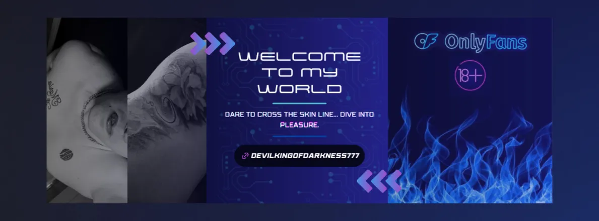 OnlyFans account  devilkingofdarkness777 header 2
