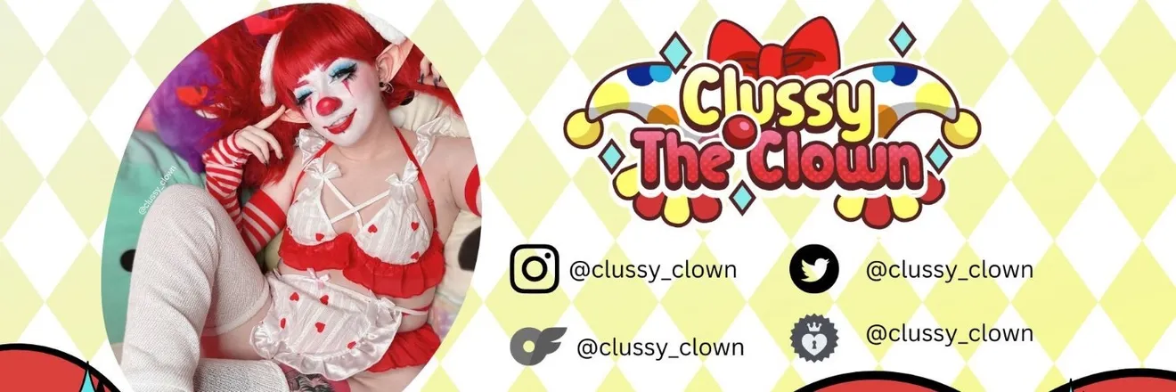 OnlyFans cuenta clussytheclownfree header 2