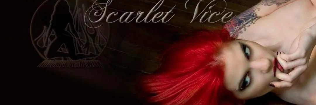 OnlyFans account  scarletvice header 2