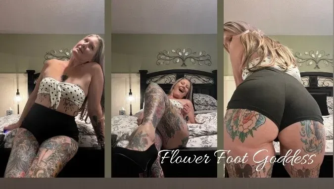 OnlyFans cuenta harlowflowerfootgoddess header 2