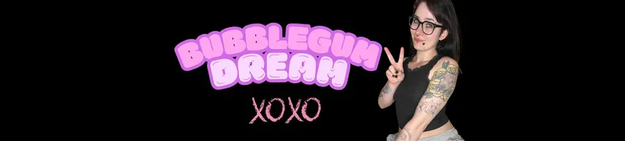 OnlyFans cuenta bubblegumdream header 2