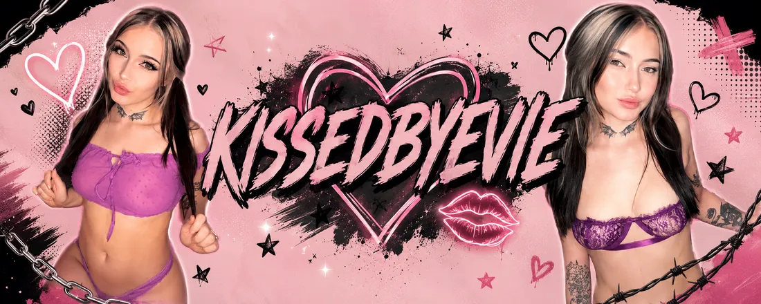 OnlyFans account  kissedbyevie header 2