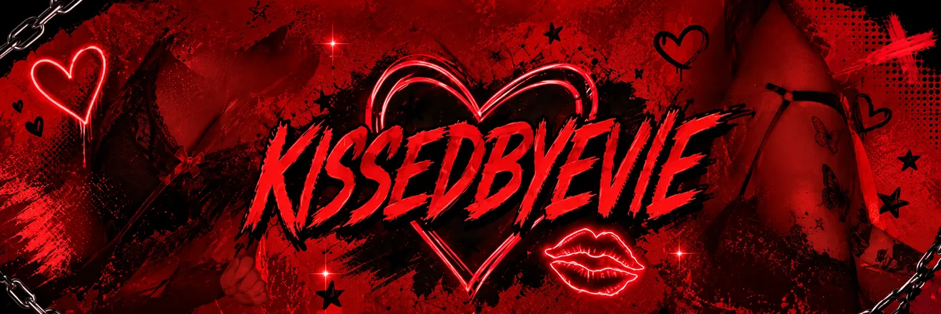 OnlyFans cuenta kissedbyevie header 2