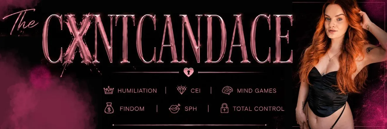 OnlyFans account  cxntcandace header 2