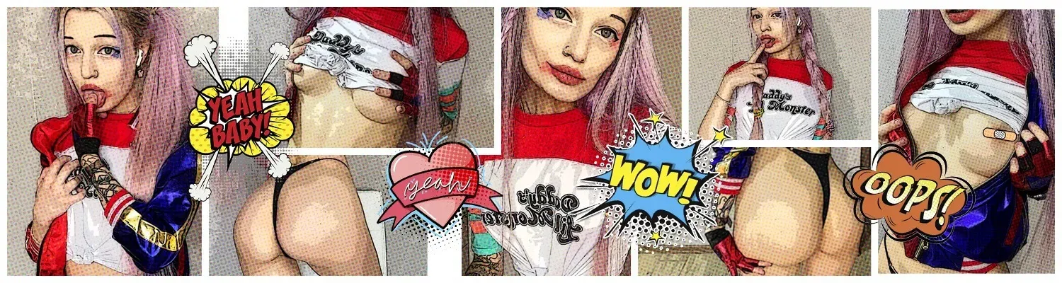 OnlyFans cuenta littleharley_q header 2