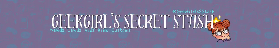 OnlyFans account  geekgirlssecretstash header 2