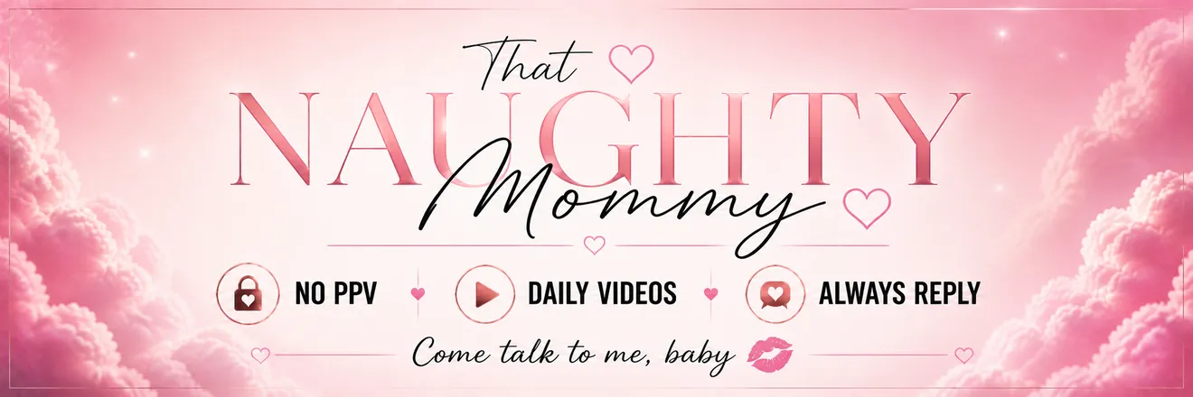 OnlyFans cuenta thatnaughtymommy header 2