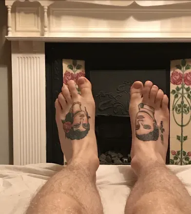 OnlyFans account  tattoed_feet avatar 1