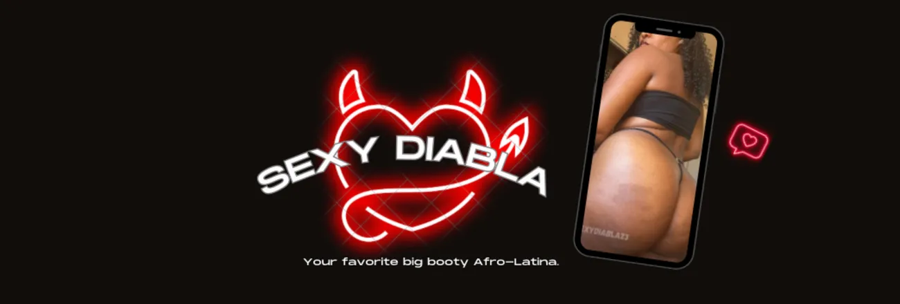 OnlyFans account  sexydiablaa header 2