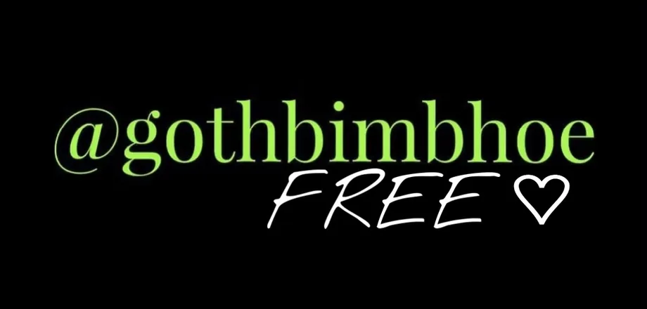 OnlyFans cuenta gothbimbhoefree header 2
