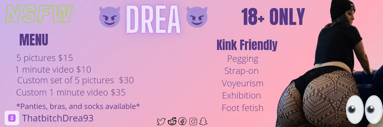 OnlyFans cuenta thatbitchdrea header 2