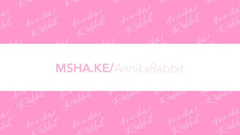 OnlyFans account  annikarabbit header 2