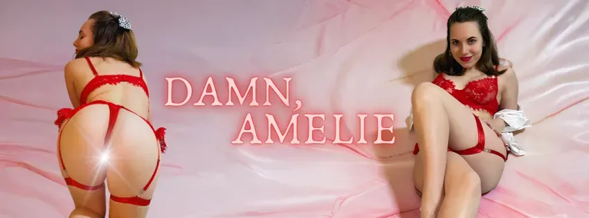 OnlyFans account  damn_amelie header 2
