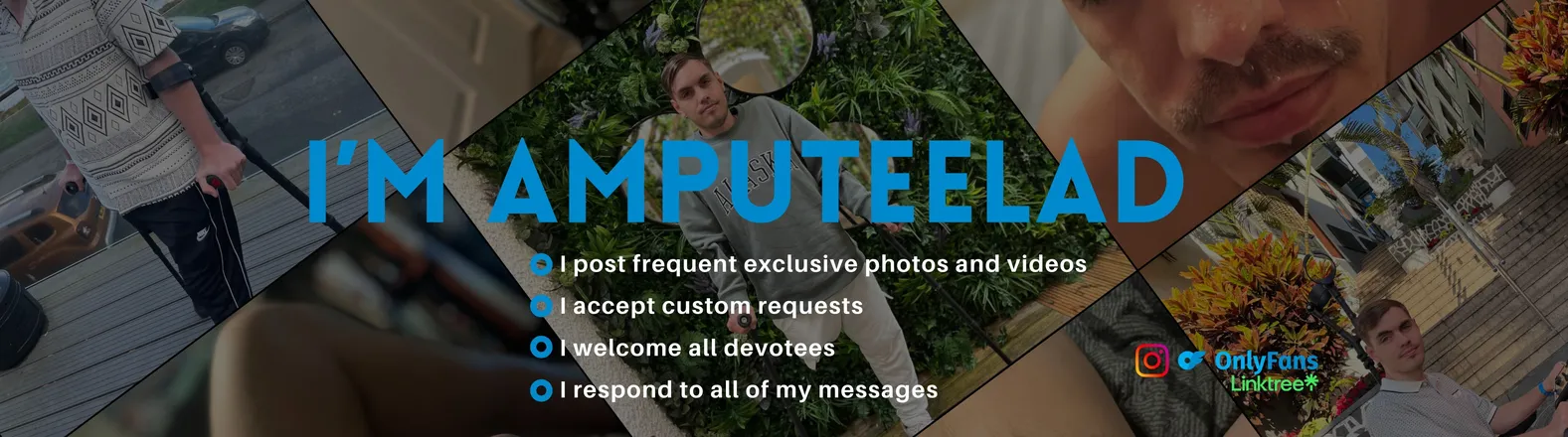 OnlyFans cuenta amputeelad header 2