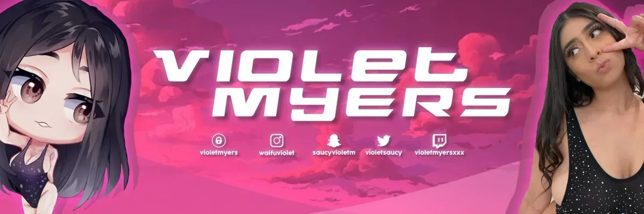 OnlyFans cuenta violetmyers header 2