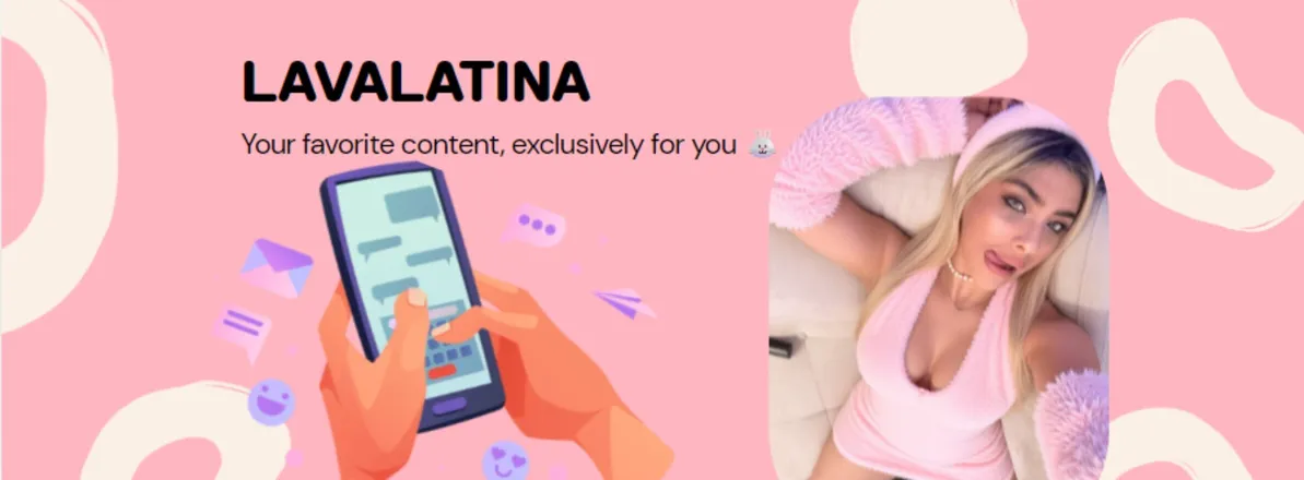 OnlyFans cuenta lavalatina header 2