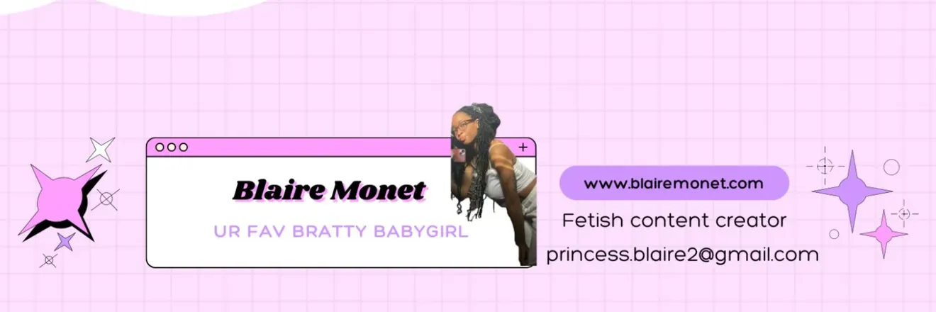 OnlyFans cuenta blairemonet header 2
