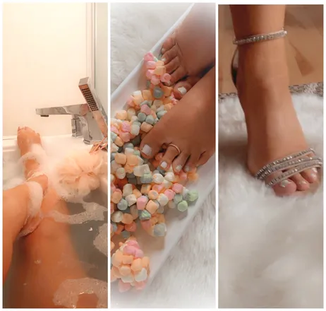 OnlyFans cuenta naughtylittlefeet911 header 2
