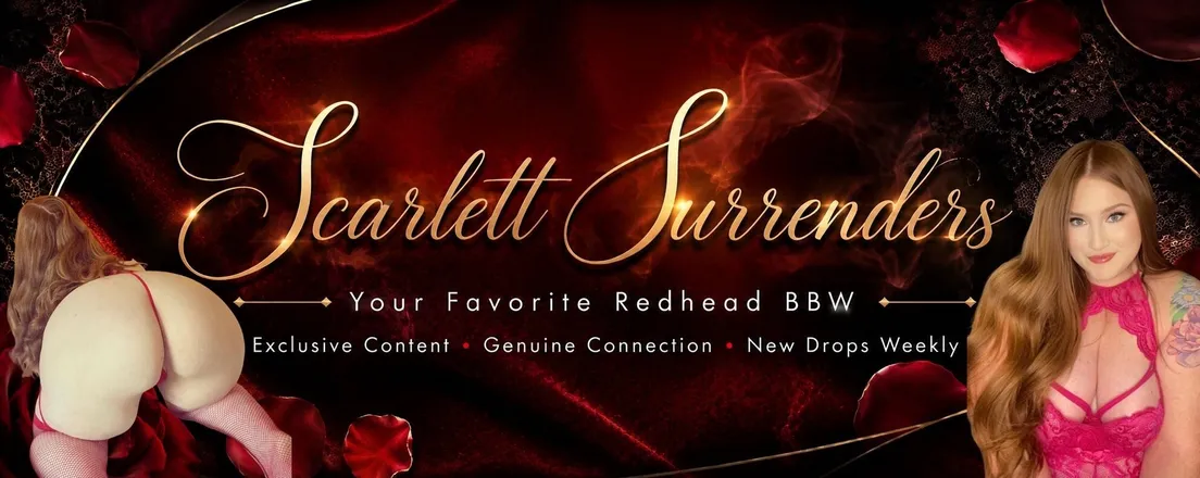 OnlyFans cuenta scarletsurrenders header 2