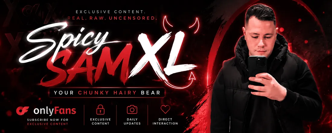OnlyFans account  spicysamxl header 2