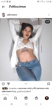 OnlyFans cuenta sofiromero123 header 2