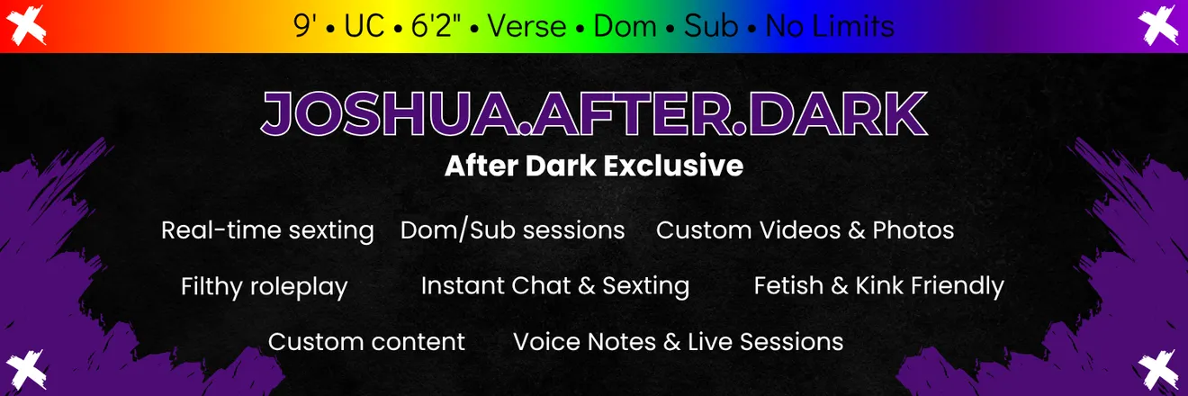 OnlyFans cuenta joahua.after.dark header 2