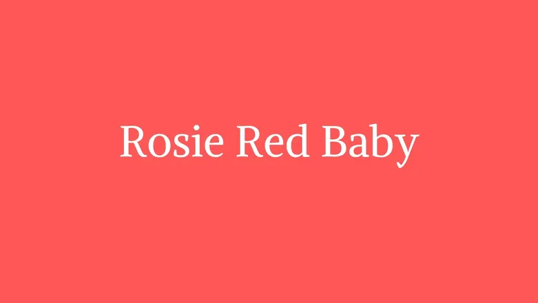 OnlyFans account  rosieredbaby header 2