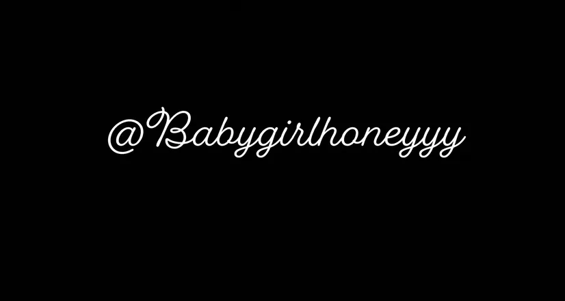 OnlyFans account  babygirlhoneyyy header 1