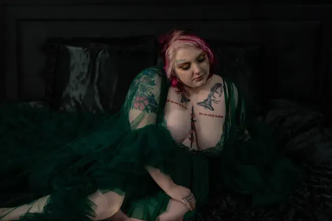 OnlyFans cuenta chubbygothgodess header 2