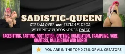 OnlyFans cuenta sadistic-queen header 2
