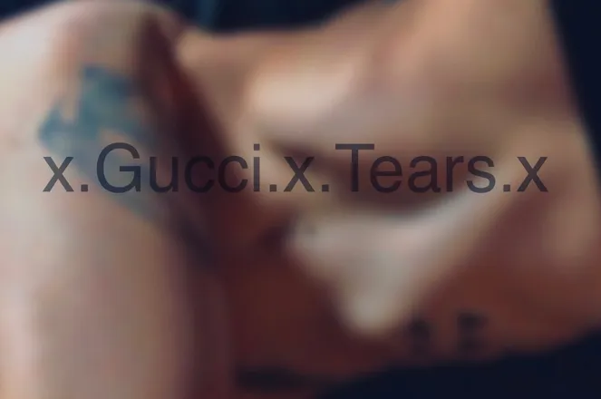 OnlyFans account  xxgucci.tearsxx header 2