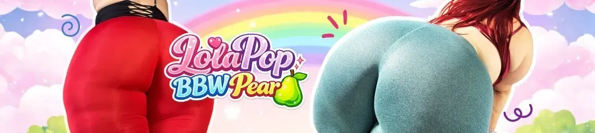 OnlyFans account  lolapop_bbw_pear_ass header 2