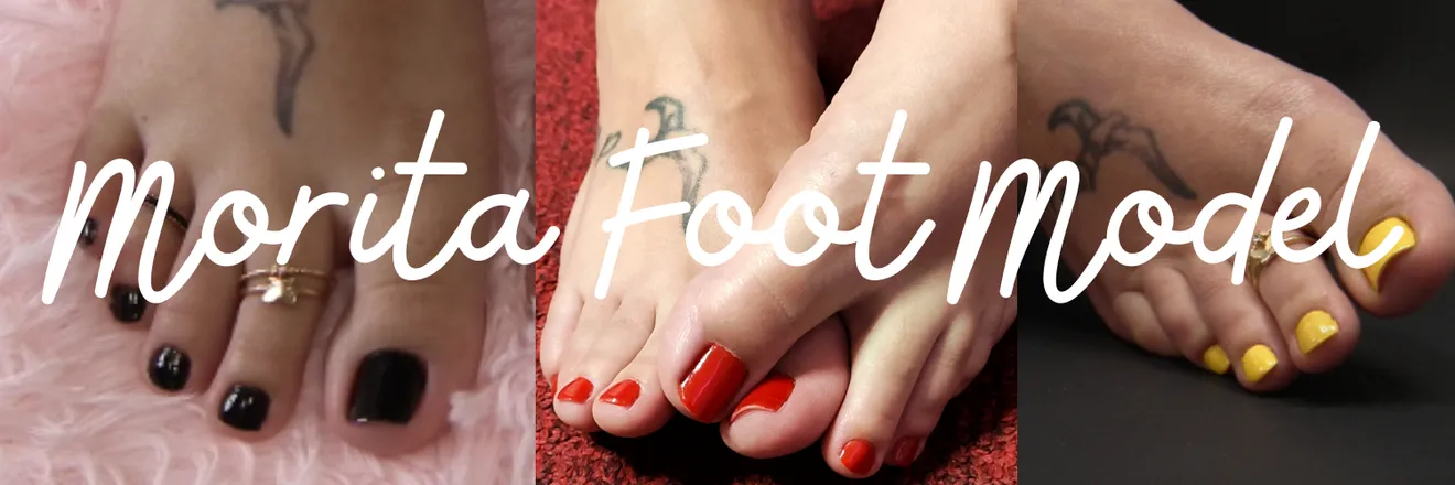 OnlyFans account  moritafootmodel header 2