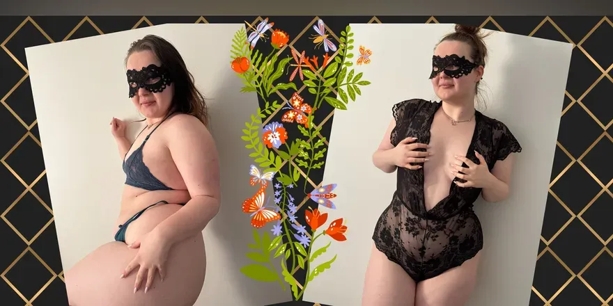 OnlyFans cuenta naughtychubbynixiesin header 2