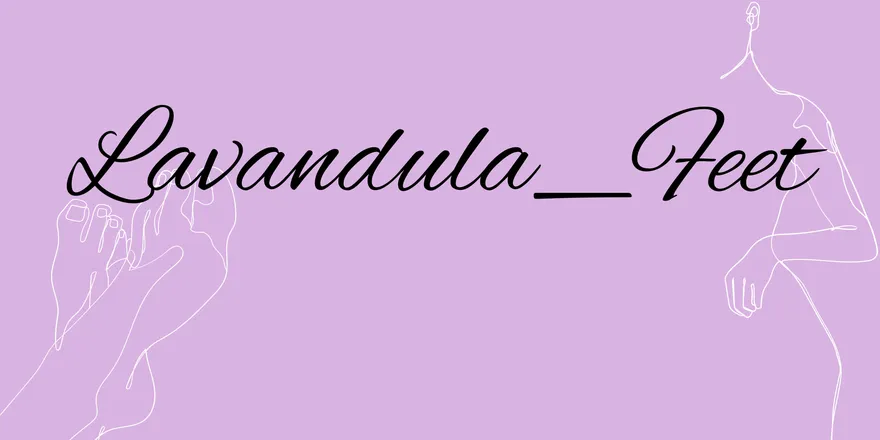 OnlyFans cuenta lavandula_feet header 2