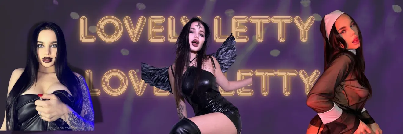 OnlyFans account  lovely_letty header 2