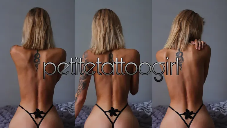OnlyFans cuenta petitetattoogirl header 2