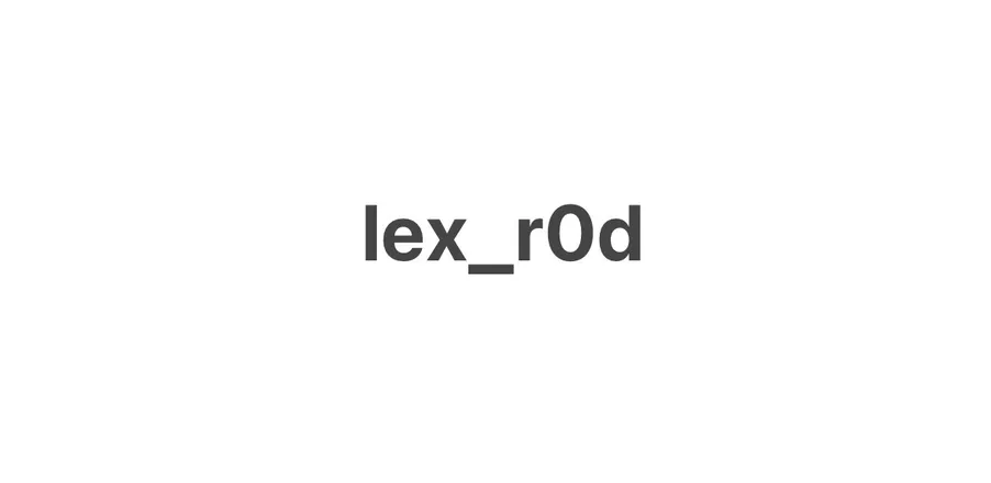 OnlyFans cuenta lex_r0d header 2