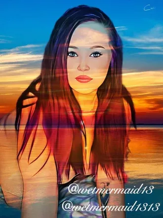 OnlyFans cuenta wetmermaid1313 header 2